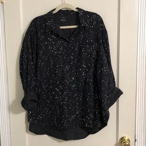 Madewell Oversized ex-boyfriend shirt